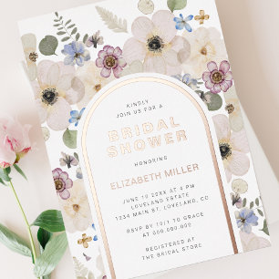 Modern Floral Bridal Shower