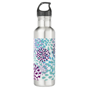 Modern,floral,cute,pattern,beautiful,elegant,chic 710 Ml Water Bottle