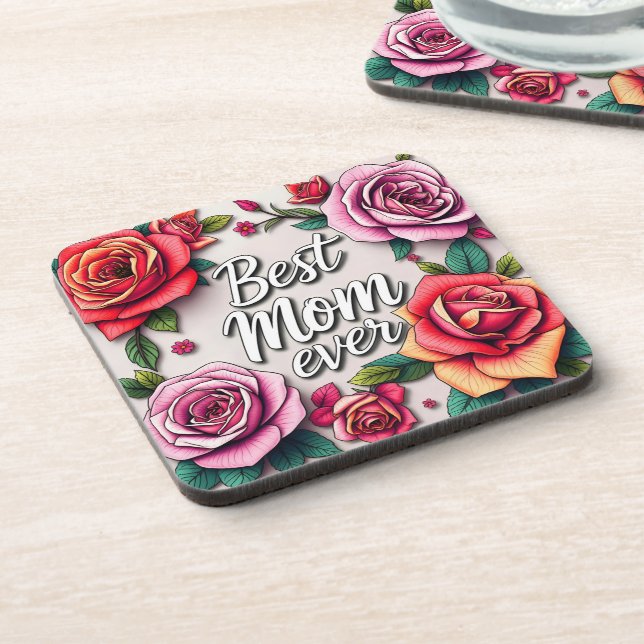 Modern Floral Luxury Gift Collection Coaster (Left Side)