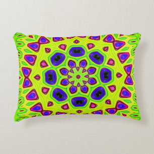Modern floral pattern. Raster illustration. Persia Decorative Cushion