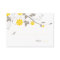 Modern Floral Place Card - Mustard
