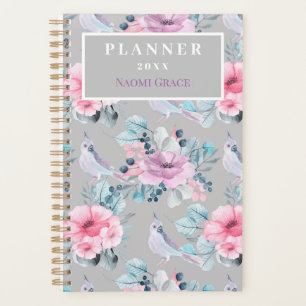 Modern Floral Planner