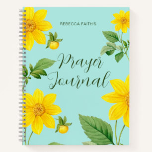 Modern Floral Prayer Journal