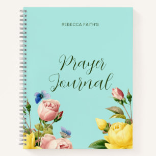 Modern Floral Prayer Journal