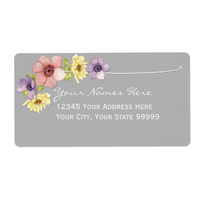 Modern Floral Rustic Lettered Typography Spring (Front)