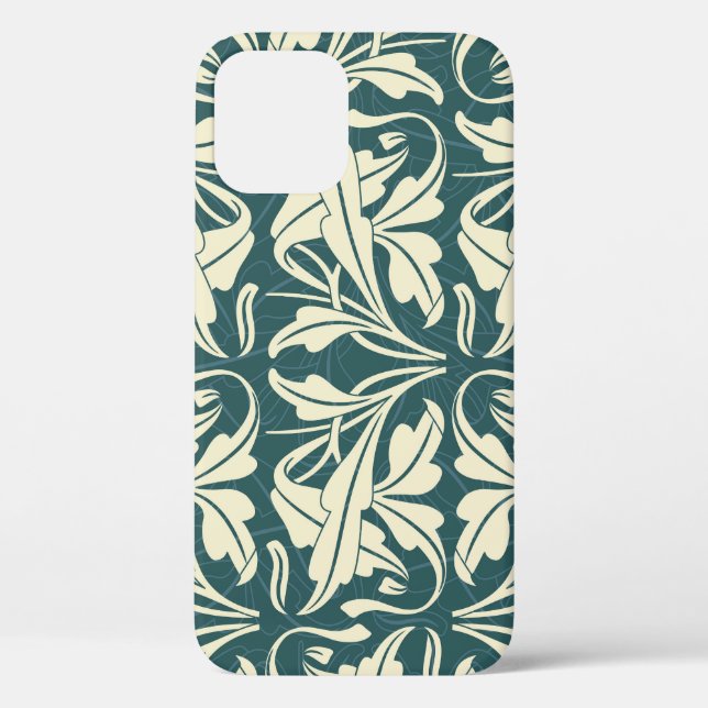 Modern Floral: Stylish Pattern Design. Case-Mate iPhone Case (Back)