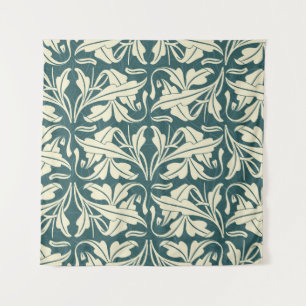 Modern Floral: Stylish Pattern Design. Tapestry
