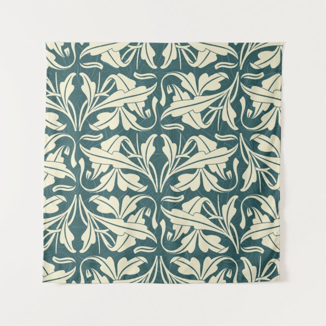 Modern Floral: Stylish Pattern Design. Tapestry (Front)
