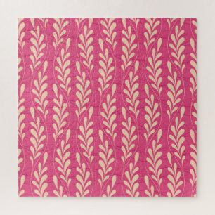 Modern Floral: Stylish Pattern. Jigsaw Puzzle