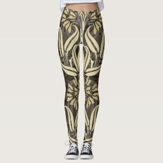 Modern Floral Stylish Pattern Leggings