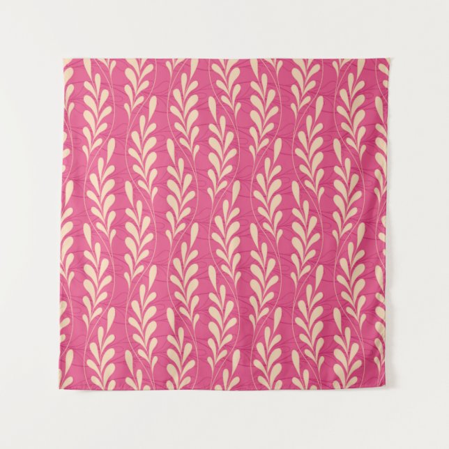 Modern Floral: Stylish Pattern. Tapestry (Front)