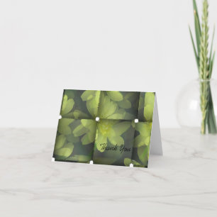 Modern Floral Thank You Card