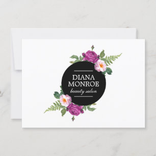 Modern Floral Wreath Salon Gift Certificate