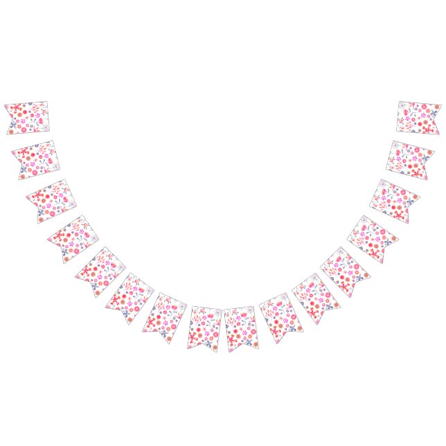 Modern Flower Garden Bunting (All)