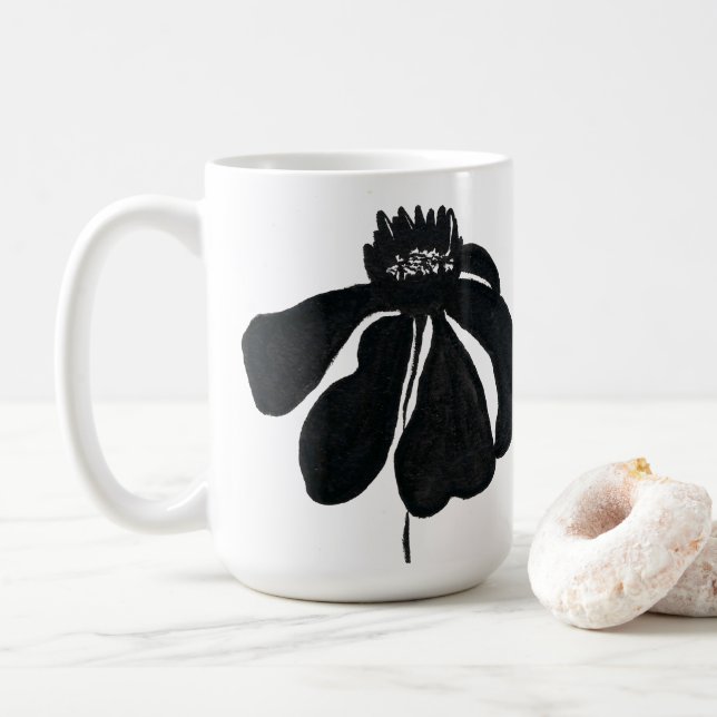 Modern Flower Mug (With Donut)