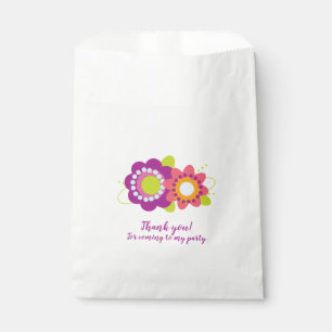 Modern Flower Treat Bag