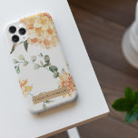 Modern Flowers Yellow & Kraft Personalised Gift iPhone 11Pro Max Case<br><div class="desc">This beautiful modern watercolor flowers design features bright and cheerful yellow blooms arranged in a lovely bouquet. The artwork is created using the delicate and translucent medium of watercolor, which gives the flowers a soft and dreamy quality. The design can be personalised with a name of your choice, making it...</div>