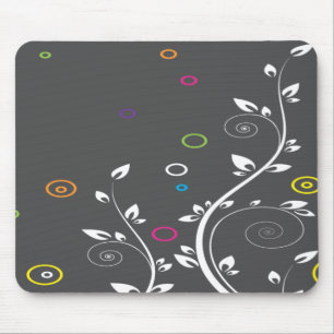 Modern Foliage Mouse Mat