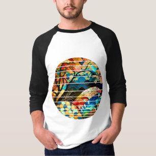 MODERN FOREST JAPANESE ART STYLE T-Shirt