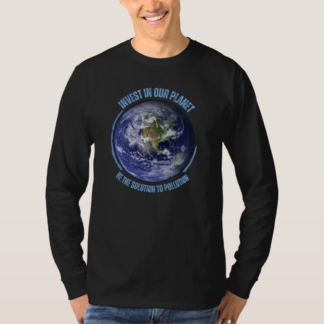Modern Forest Planet T-Shirt (Front)