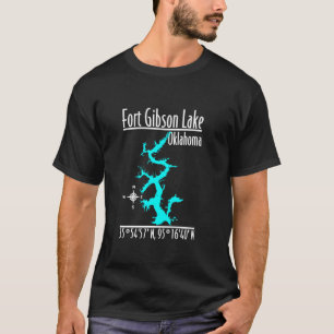 Modern Fort Gibson Lake - Oklahoma T-Shirt