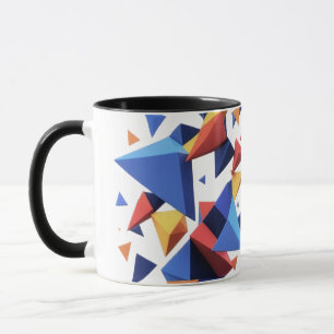 Modern Fragment Grid Mug