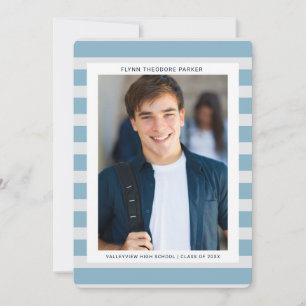 Modern Frame graduation announcement card