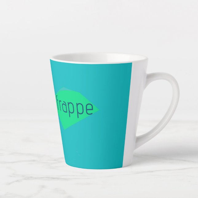 Modern Frappe Latte Mug (Right)