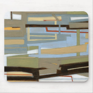 Modern Free Expression Painting by Norman Wyatt Mouse Mat