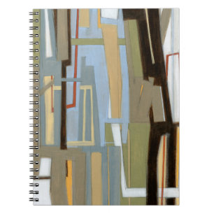 Modern Free Expression Painting by Norman Wyatt Notebook
