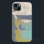 Modern Free Expression Painting iPhone 13 Case<br><div class="desc">This modern free expression painting was created by Megan Meagher. Purple,  light blue and white brush strokes lay over a background of light green. Get a copy of this print today!</div>