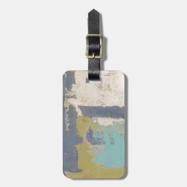 Modern Free Expression Painting Luggage Tag (Front Vertical)