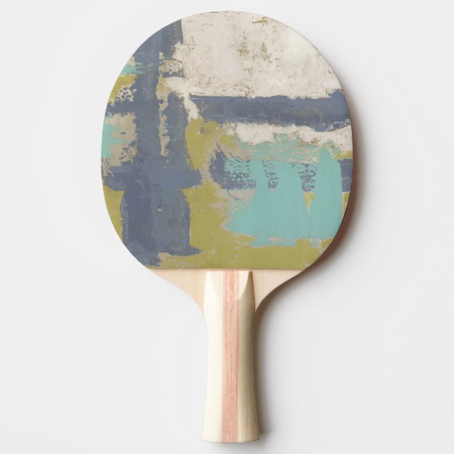 Modern Free Expression Painting Ping Pong Paddle (Front)