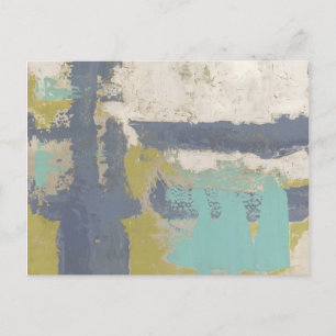 Modern Free Expression Painting Postcard