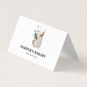 Modern Fresh Bakery Professional Logo  Business Card
