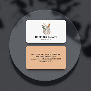Modern Fresh Bakery Professional Logo Business Card