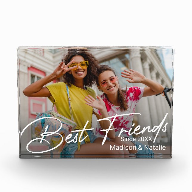 Modern Friendship Photo Gift (Front)