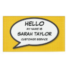 Modern Fun Comic Book Speech Bubble