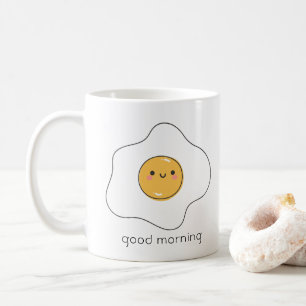 Modern Funny Cute Benefits Of Egg For Egg Lover Coffee Mug