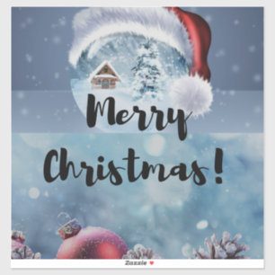Modern funny cute Christmas reindeer