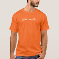 Modern Funny Groom Bachelor Party White Text