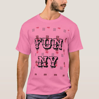 MODERN FUNNY MAN'S BLACK T-Shirt