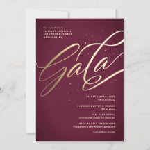 Modern Gala Invitation