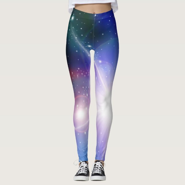 Modern Galaxy #7 Leggings (Front)