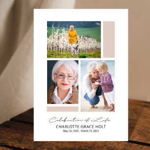 Modern Gallery Memorial Program Programme