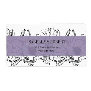 Modern Garden   Lavender   Floral wedding