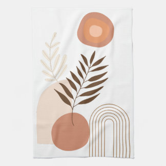 Modern Garden Tea Towel