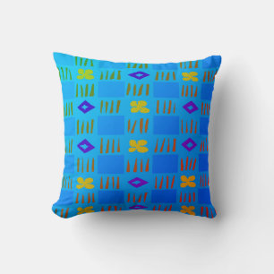 Modern Garden Throw Pillow