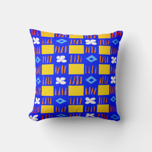 Modern Garden Throw Pillow