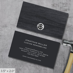 Modern General Construction Business Card
